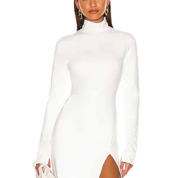 NONchalant Declan Turtleneck Dress off white - Picture 2 of 13